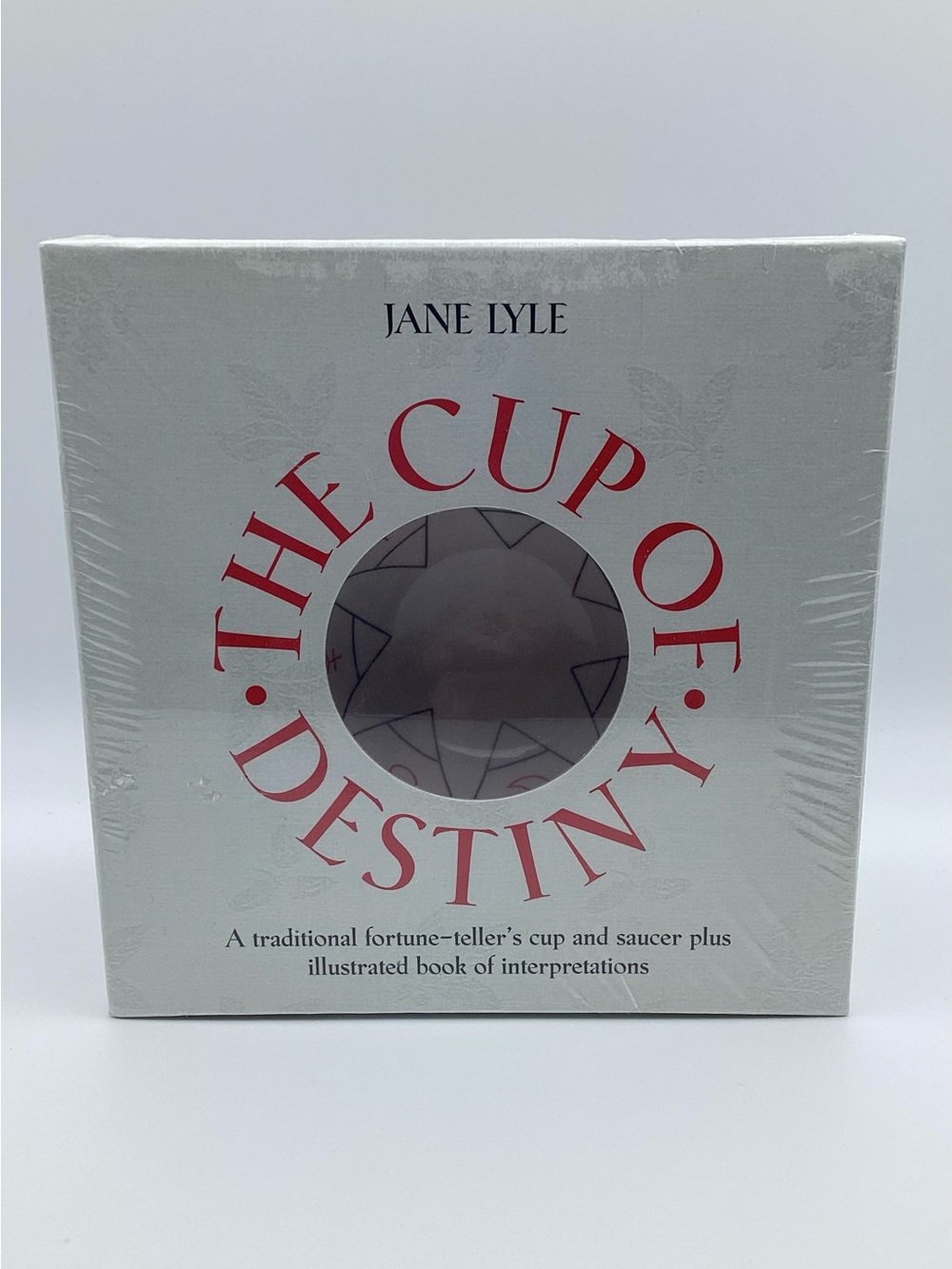 The Cup of Destiny Fortune Teller Cup & Saucer Set W/ Book - Jane Lyle